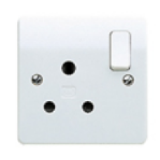 Round Pin Sockets  K2893 WHI / سوکت دارای خروجی دایروی